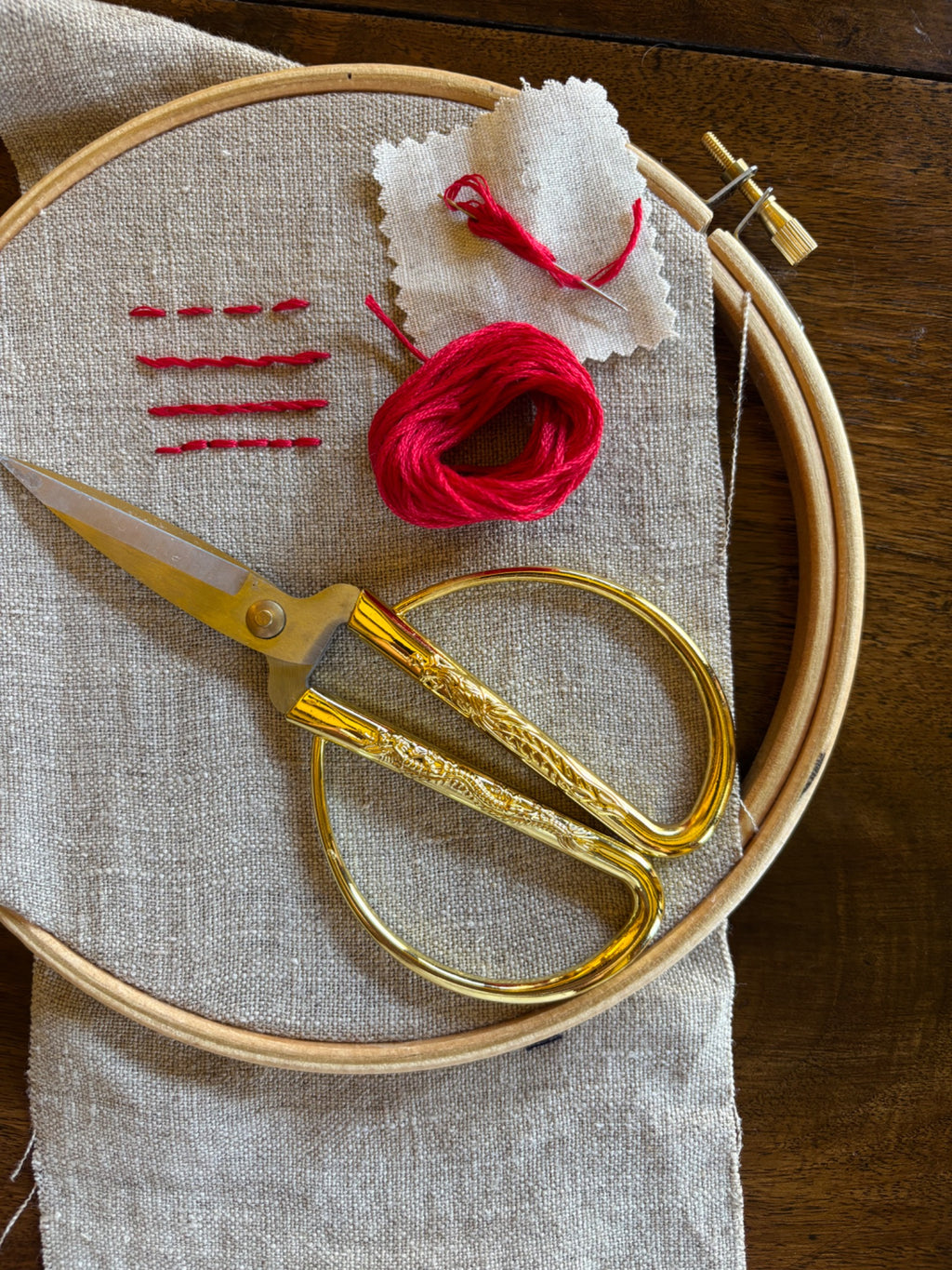 Embroidery Placemat Kit | Creative Craft Box