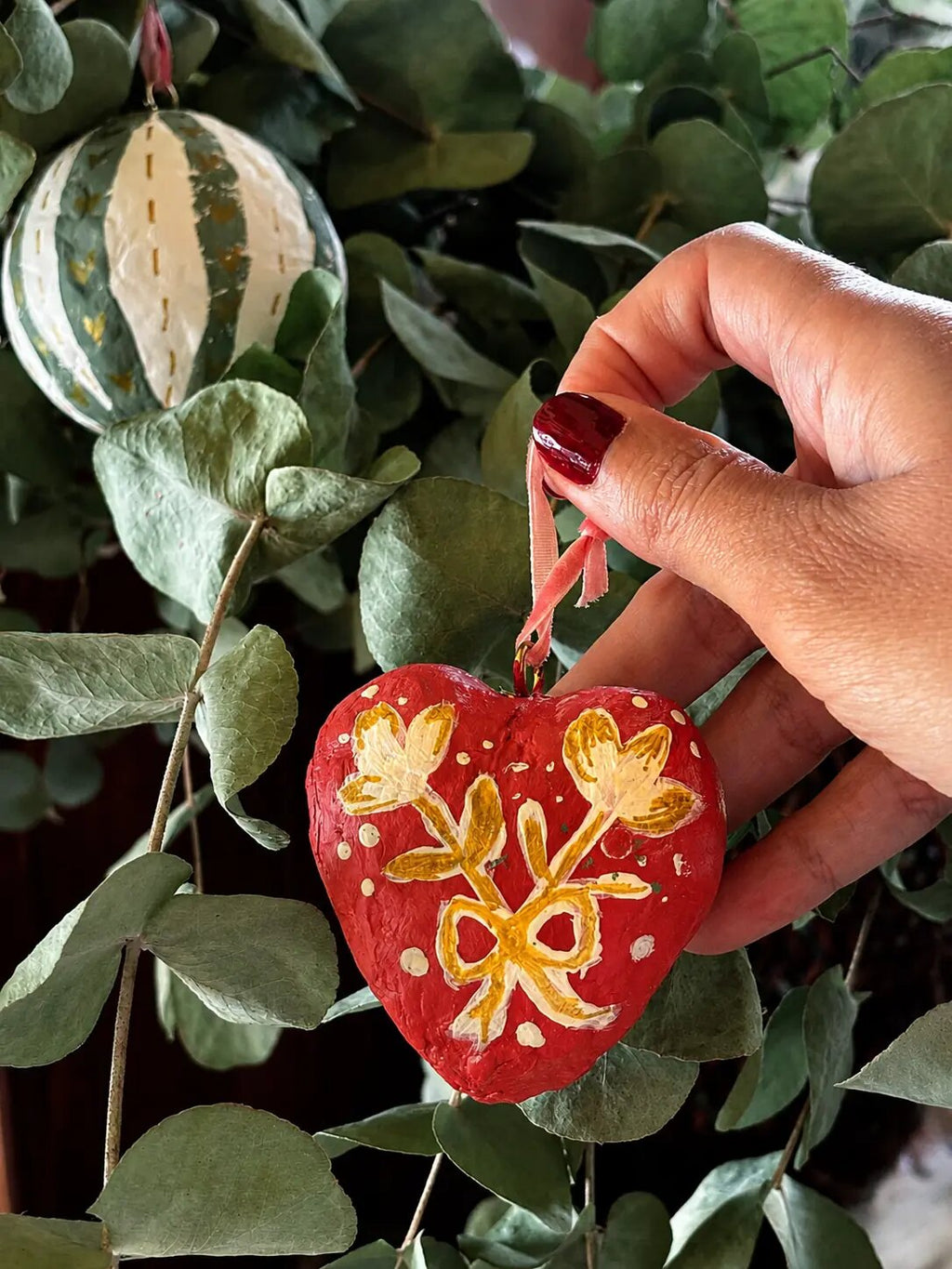 Arcilla & Porexpán Christmas — Kit de adornos navideños DIY