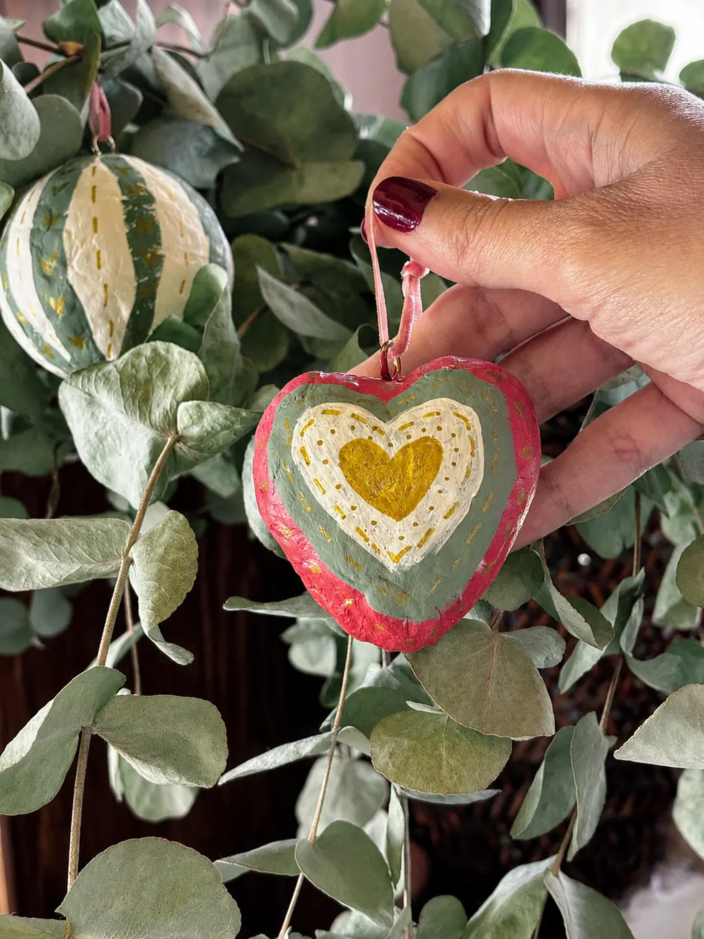 Arcilla & Porexpán Christmas — Kit de adornos navideños DIY