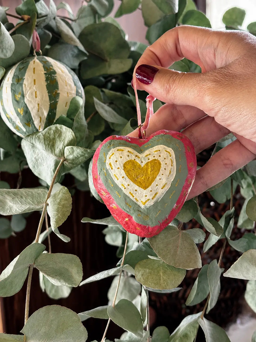 Arcilla & Porexpán Christmas — Kit de adornos navideños DIY